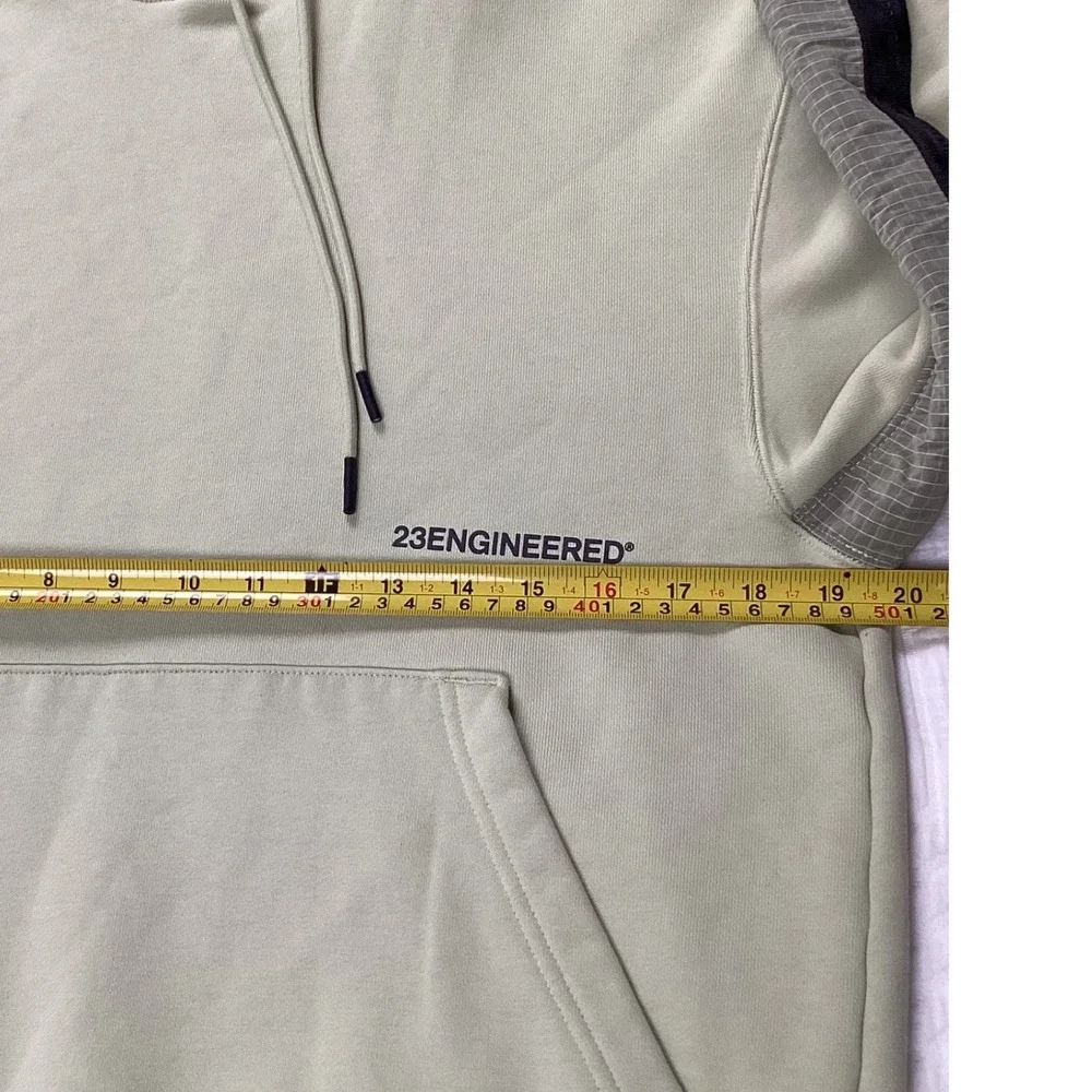 Jordan 23ENGINEERED Lightweight Tech Fleece Hoodie Pullover Light Green Size‎ S